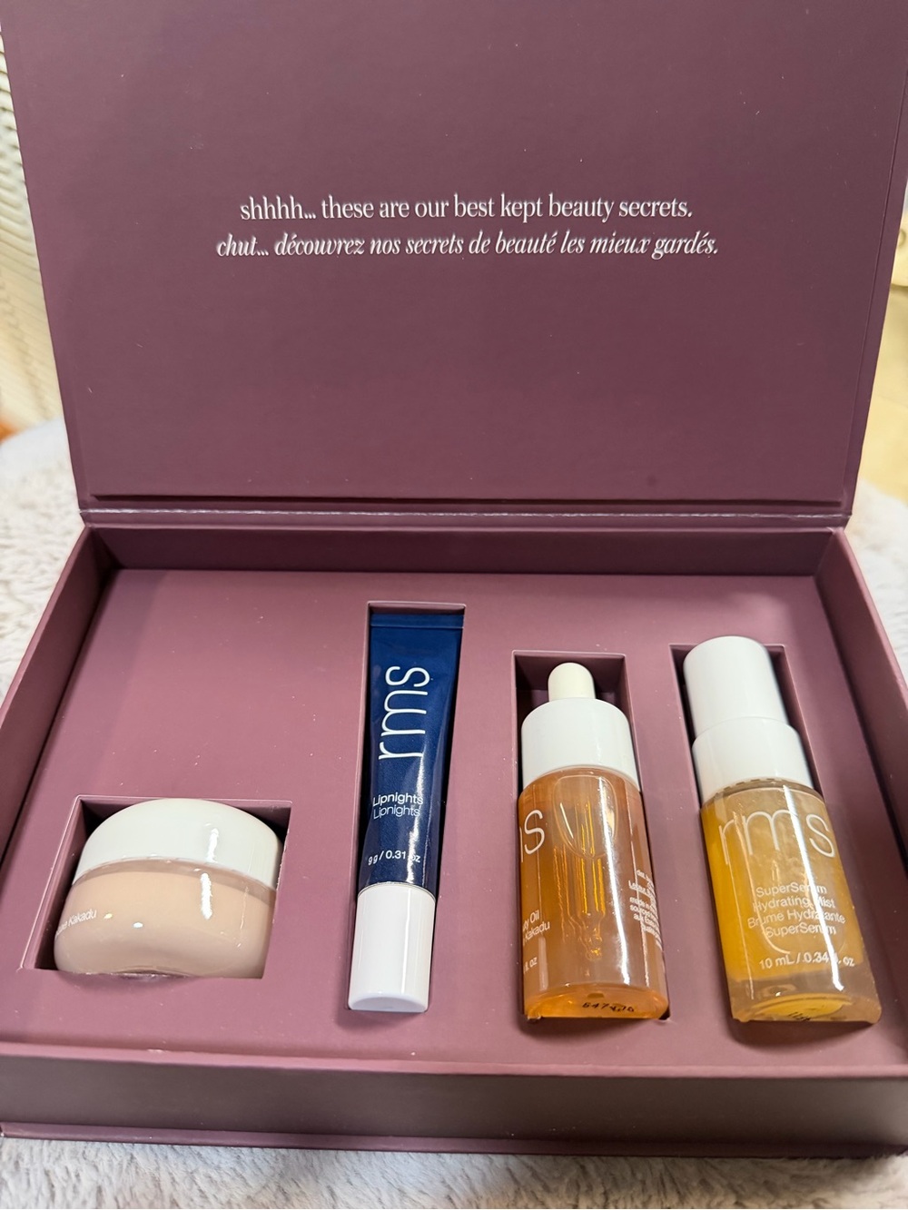 rms Beauty Mini Skincare Set - Rose Mauve